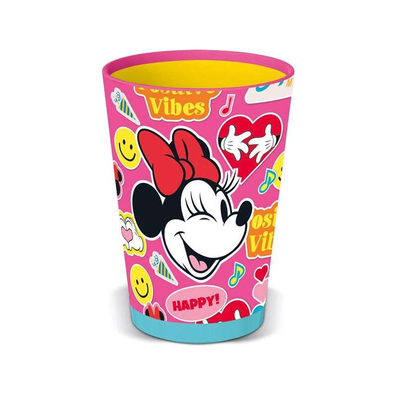 Vaso antivuelco infantil Minnie Mouse Disney 470ml con Smart Grip