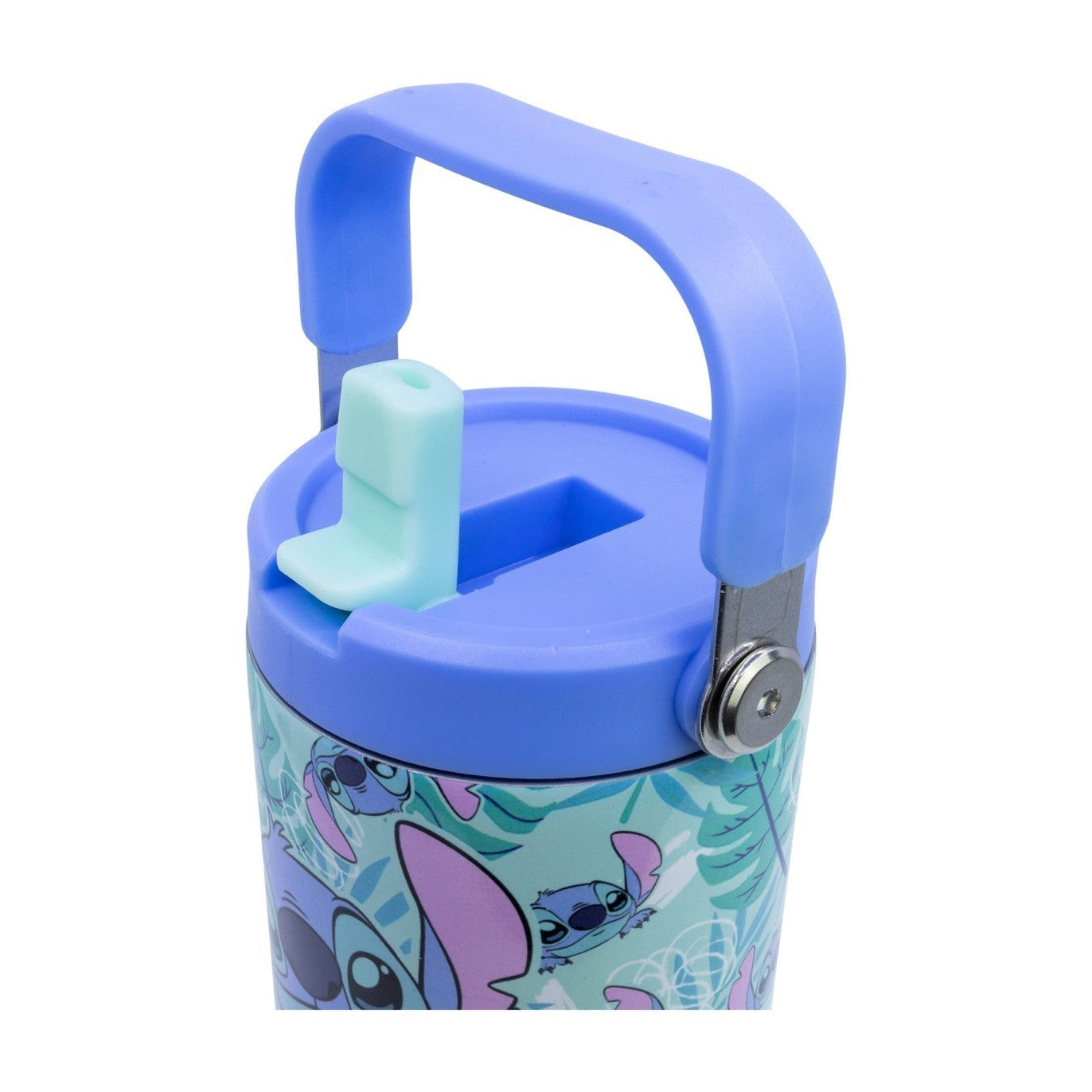 Vaso botella termo Stitch ’Aloha’ acero inoxidable con asa y 860ml