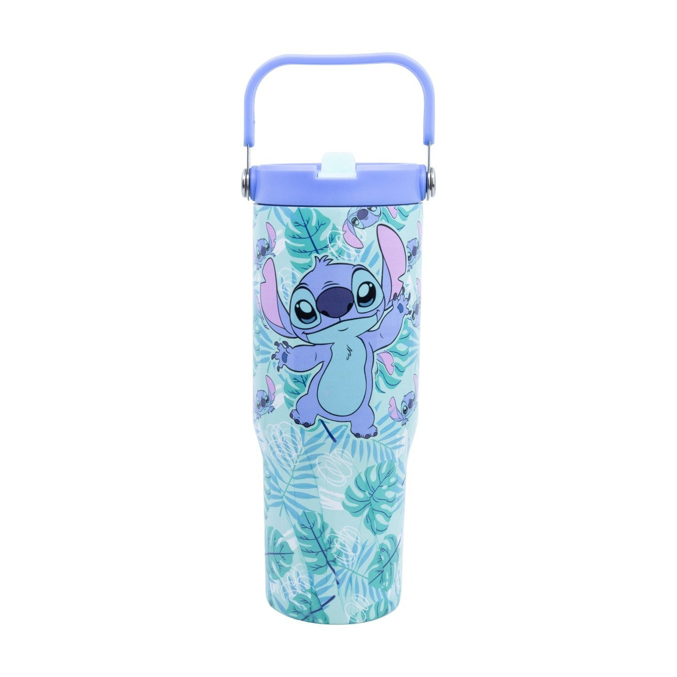 Vaso botella termo Stitch ’Aloha’ acero inoxidable con asa y 860ml
