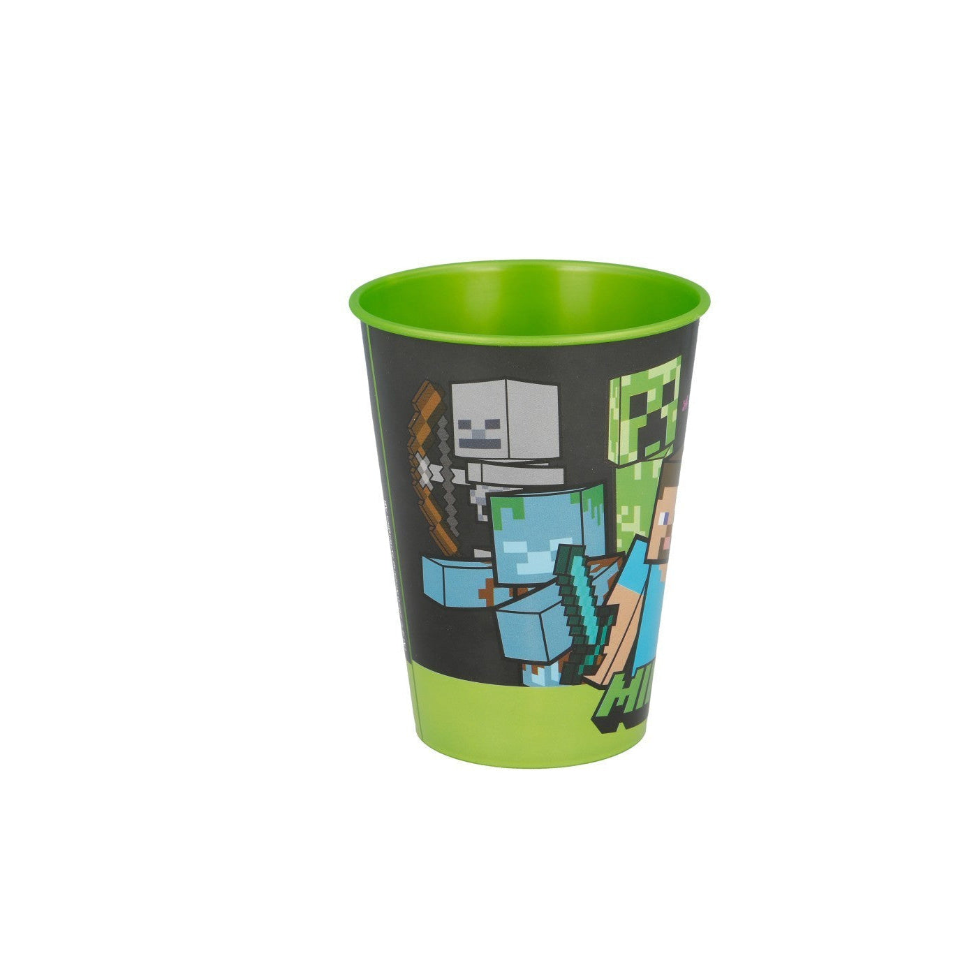 Vaso infantil easy 265ml Minecraft