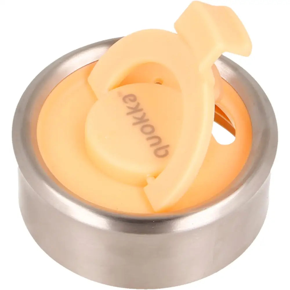 Vaso Térmico Acero Inoxidable Quokka 400ml Apricot Orange Taza Reutilizable Café Te Frío y Caliente bebidas Botella