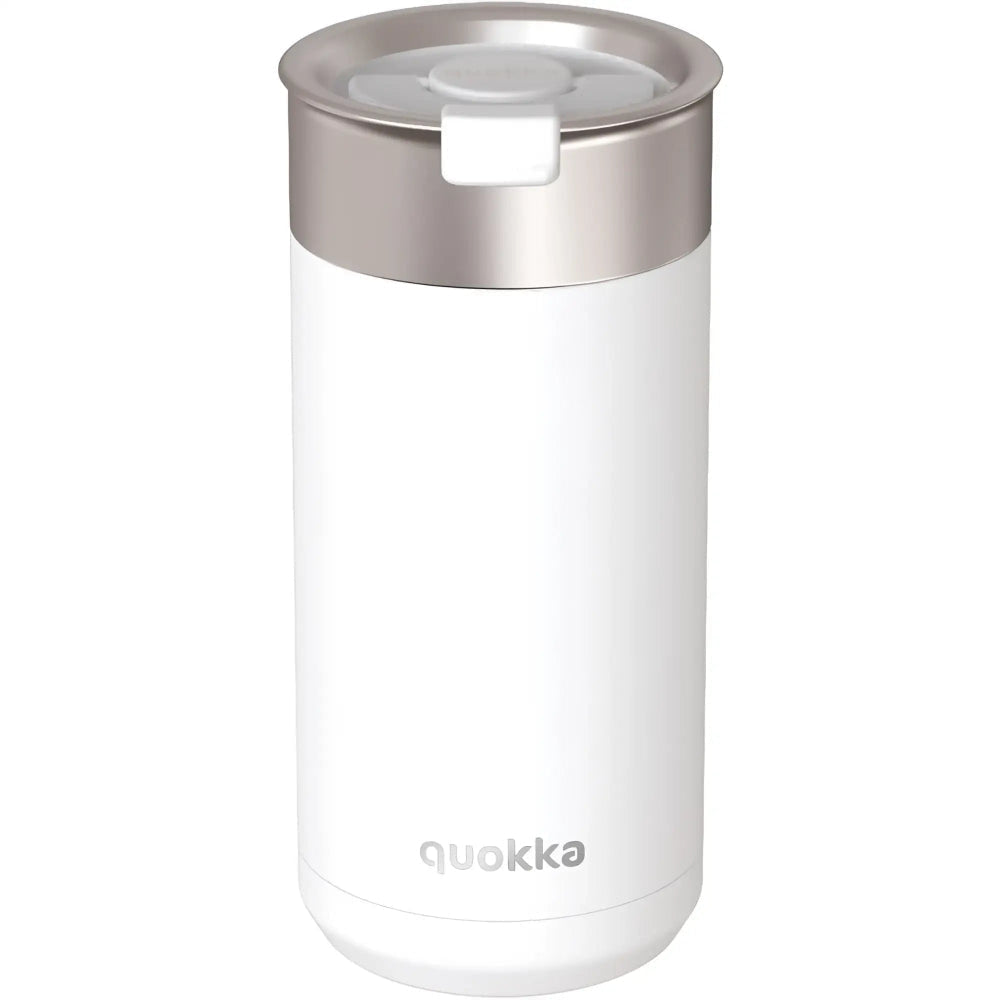 Vaso Térmico Acero Inoxidable QUOKKA BOOST WHITE 400ML