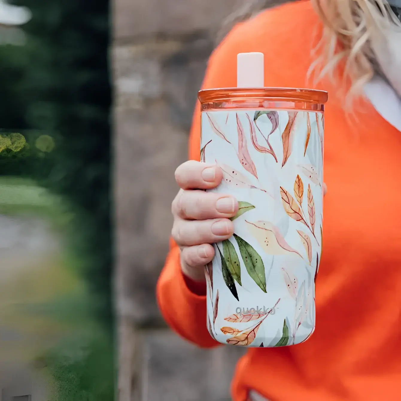 Vaso Térmico Acero Inoxidable QUOKKA MIST FALLING LEAVES 720ML