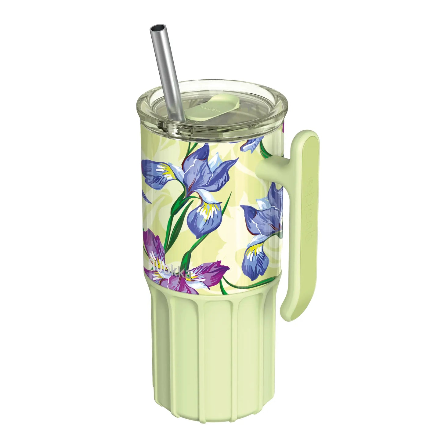 Vaso Térmico Acero Inoxidable QUOKKA UMI GREEN TEA 720ML con pajita