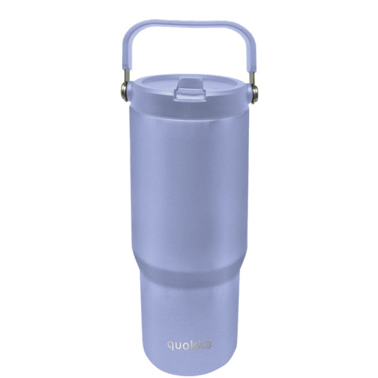 Vaso térmico Quokka CORE ’Lavender’ 860ML de acero inoxidable con asa - Botella