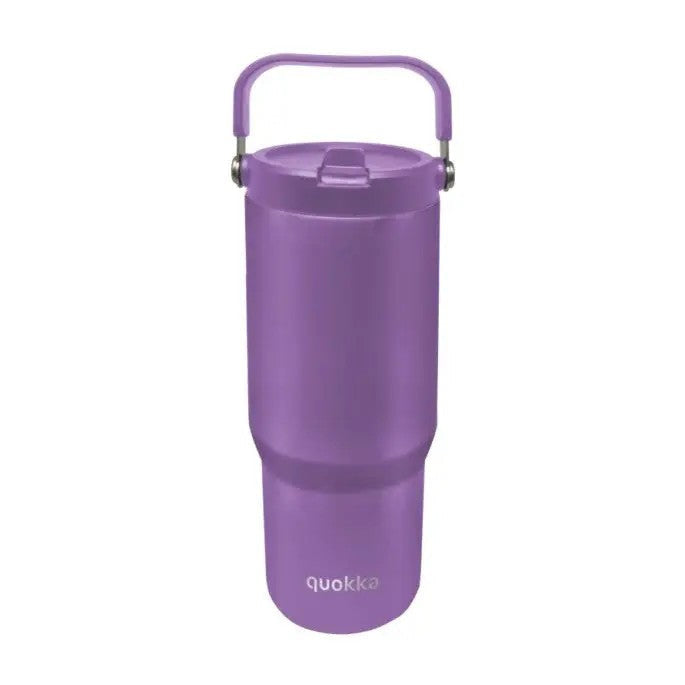 Vaso térmico Quokka CORE Purple 860ML de acero inoxidable con asa - Botella