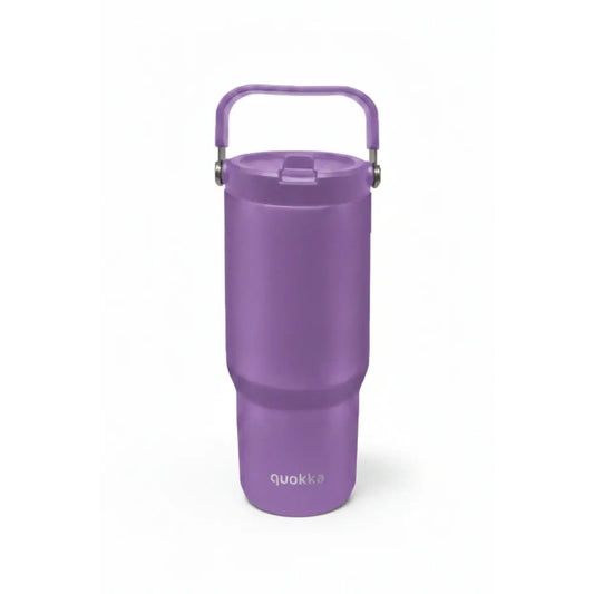 Vaso térmico Quokka CORE Purple 860ML de acero inoxidable con asa - Botella