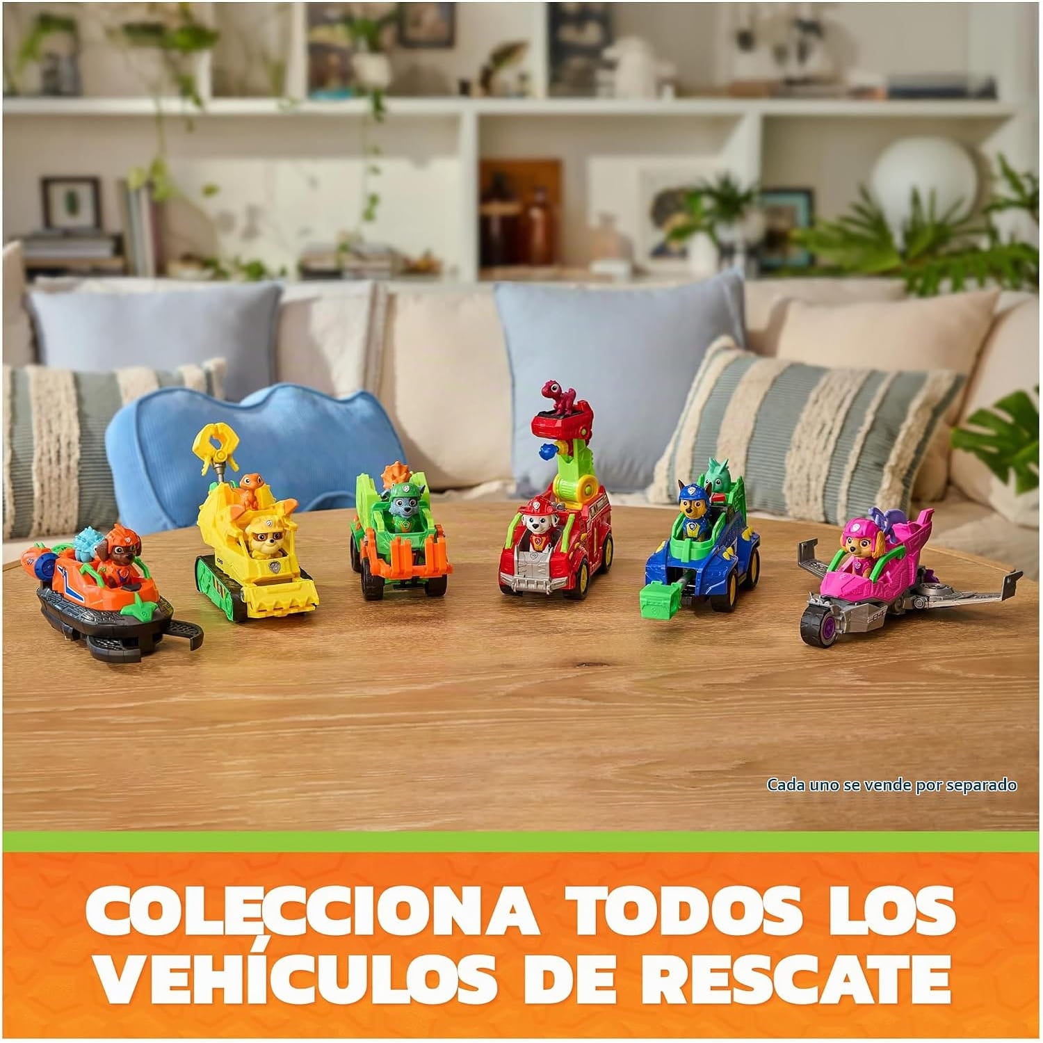 Vehículo Chase Patrulla canina con accesorios Dino Movie - Juguete
