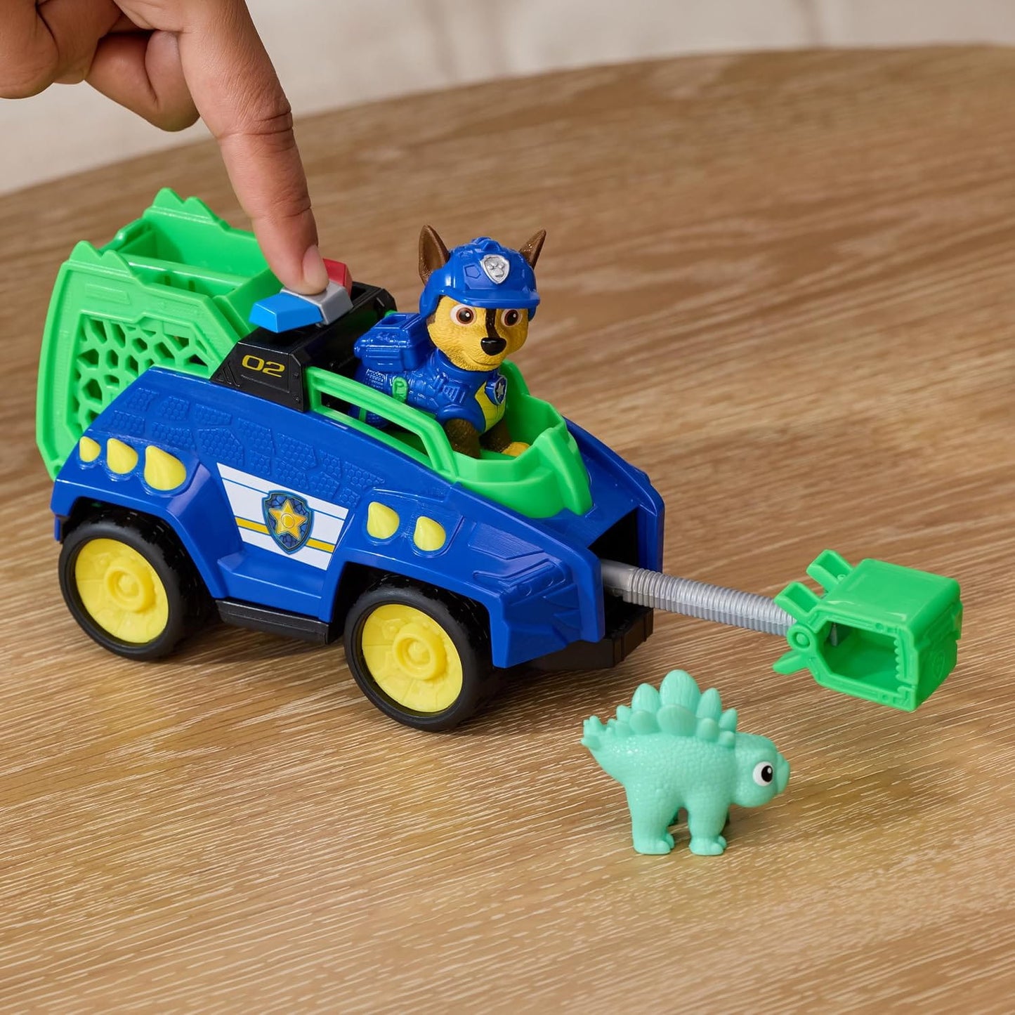 Vehículo Chase Patrulla canina con accesorios Dino Movie - Juguete