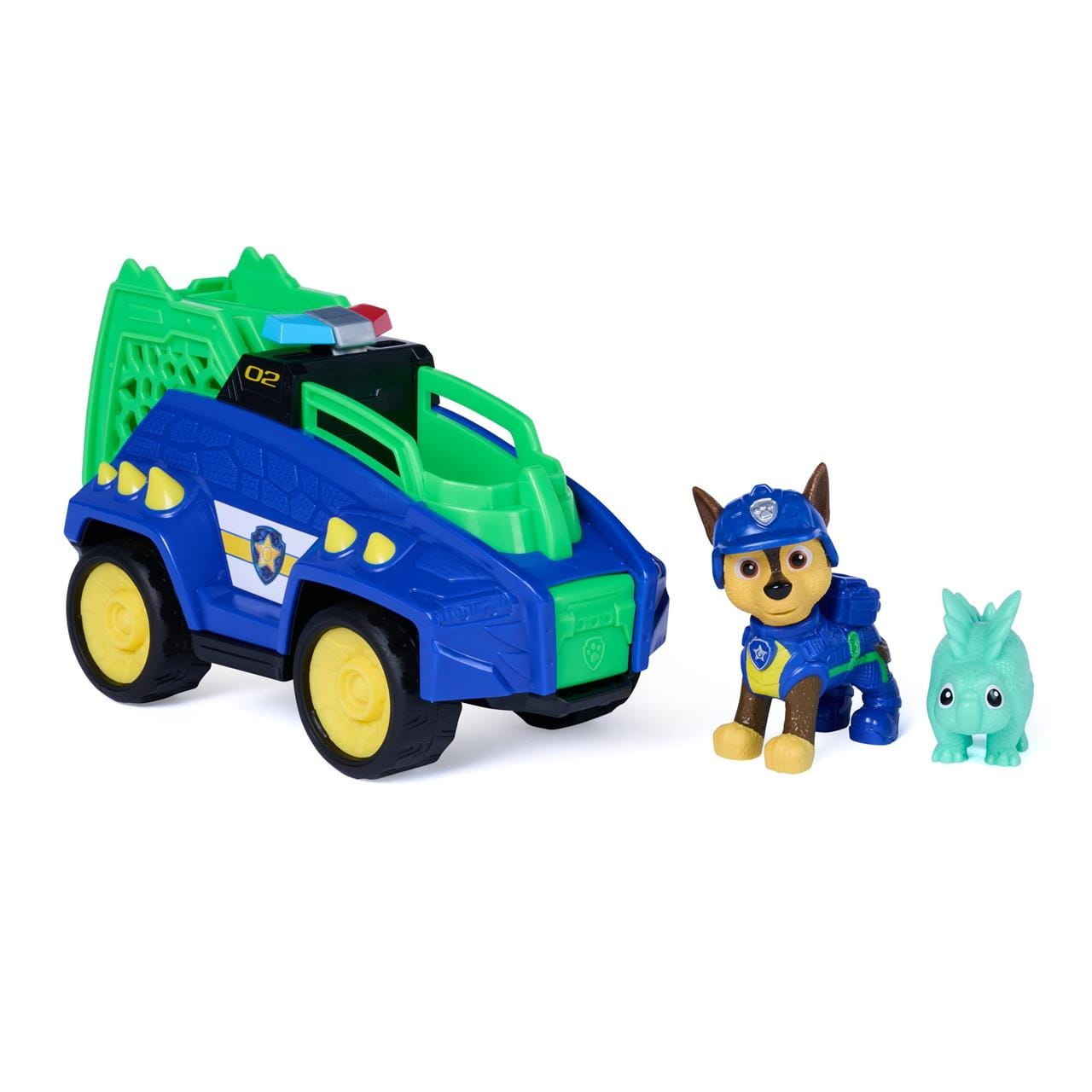 Vehículo Chase Patrulla canina con accesorios Dino Movie - Juguete