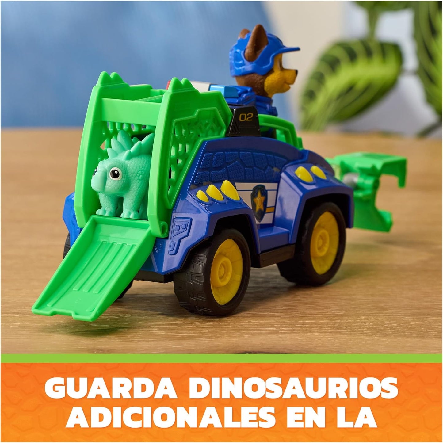 Vehículo Chase Patrulla canina con accesorios Dino Movie - Juguete