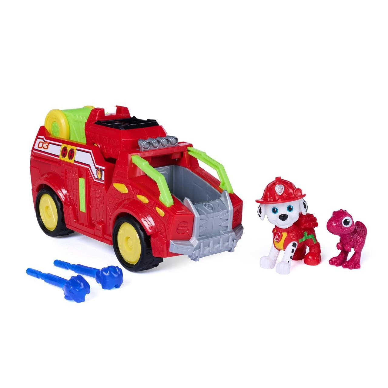 Vehículo Marshall Patrulla canina con accesorios Dino Movie - Juguete