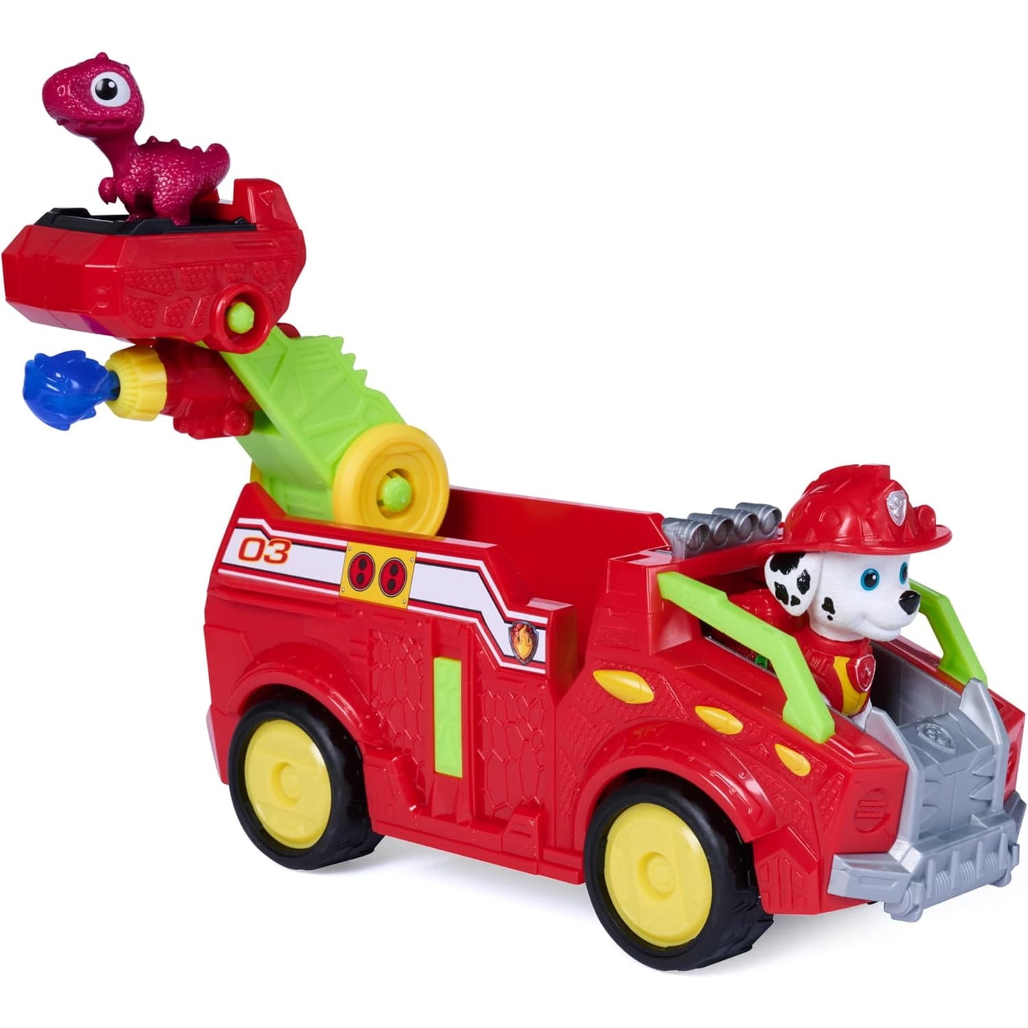 Vehículo Marshall Patrulla canina con accesorios Dino Movie - Juguete
