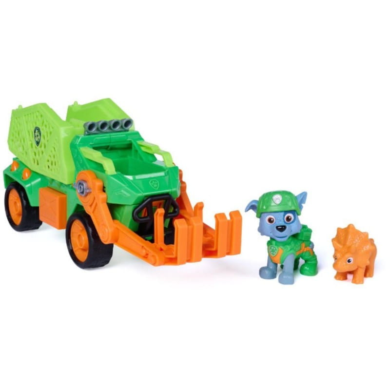 Vehículo Rocky Patrulla canina con accesorios Dino Movie - Juguete
