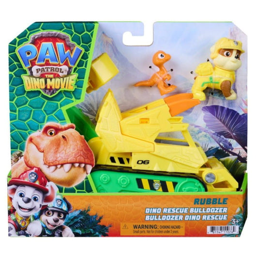 Vehículo Rubble Patrulla canina con accesorios Dino Movie - Juguete