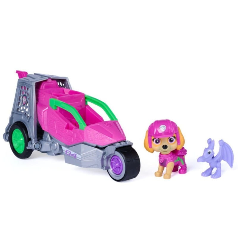 Vehículo Skye Patrulla canina con accesorios Dino Movie - Juguete