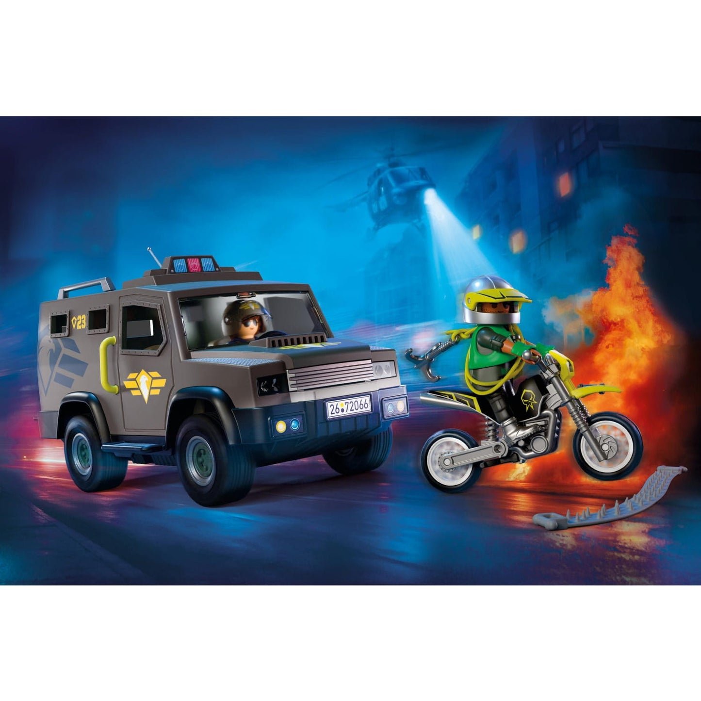 Vehículo táctico de las fuerzas especiales Playmobil City Action 72066 - Juguete