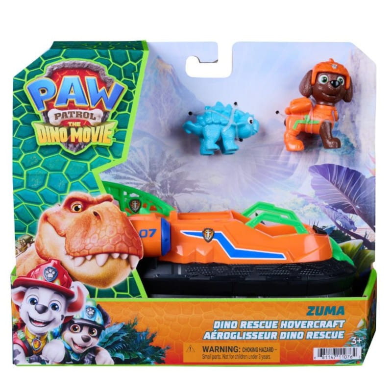 Vehículo Zuma Patrulla canina con accesorios Dino Movie - Juguete