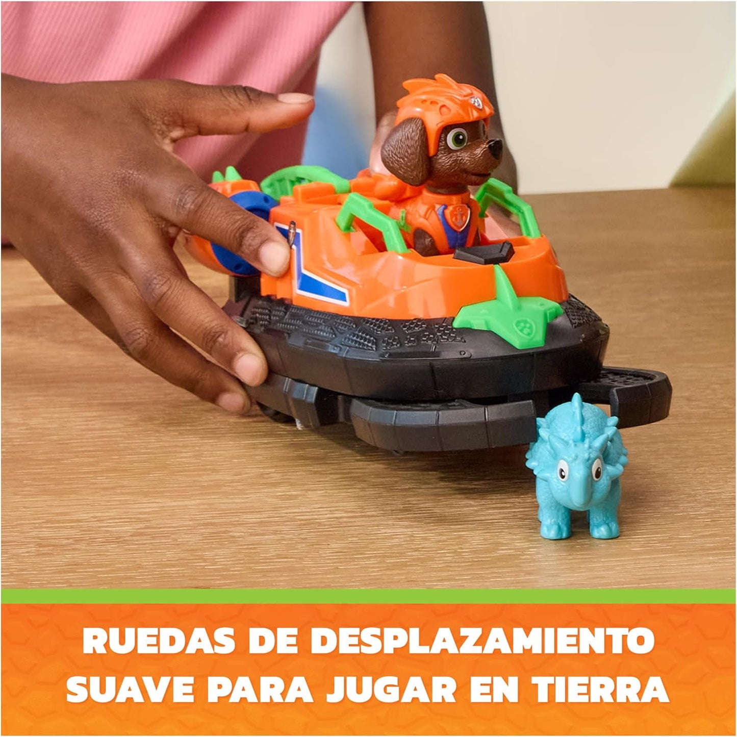 Vehículo Zuma Patrulla canina con accesorios Dino Movie - Juguete