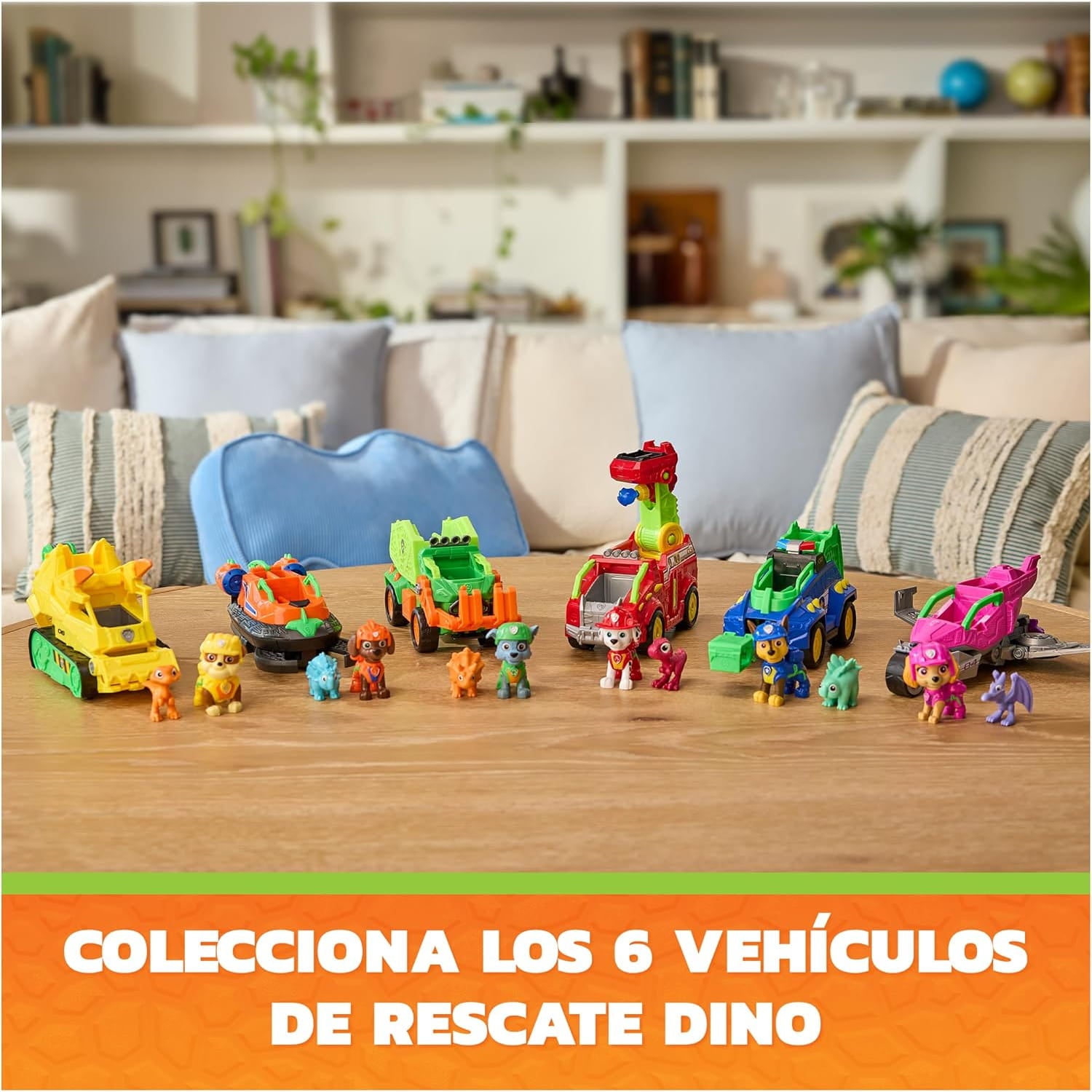 Vehículo Zuma Patrulla canina con accesorios Dino Movie - Juguete