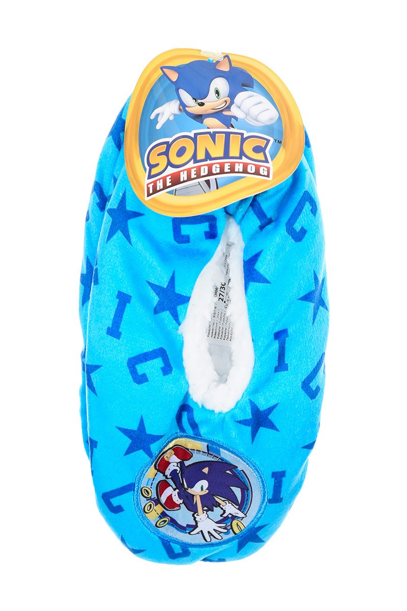 Pantuflas antideslizante Sonic azul claro 27/30
