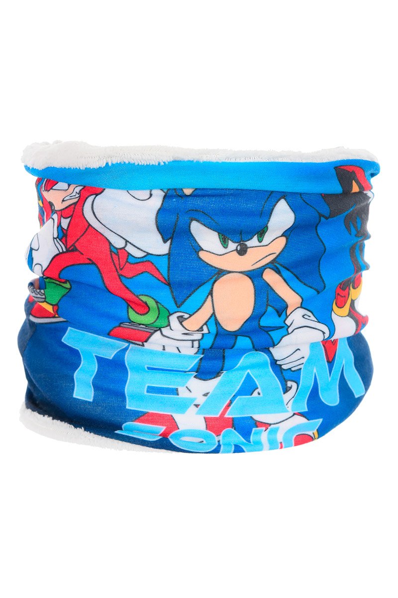 Braga de cuello infantil coralina SONIC erizo Blanco