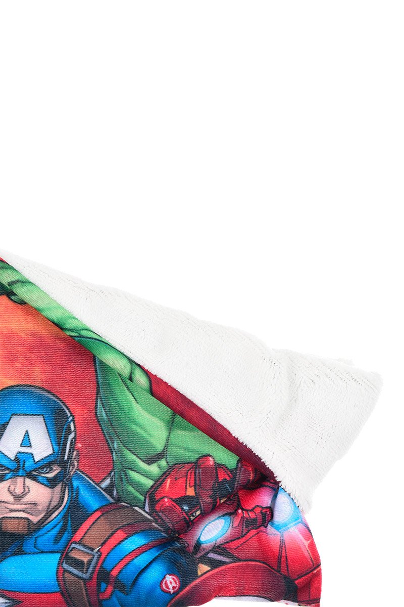Braga de cuello infantil coralina AVENGERS Blanco
