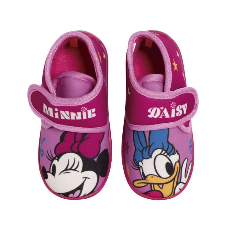 Zapatillas botas cerradas Minnie Mouse con suela de goma talla 23