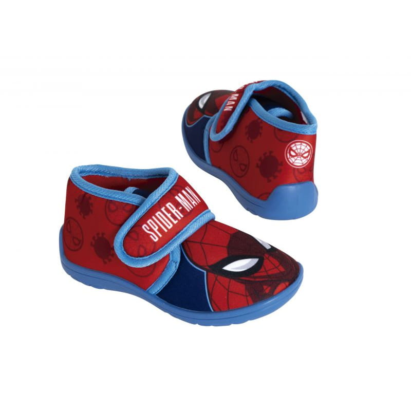 Zapatillas botas cerradas Spiderman Marvel con suela de goma talla 24