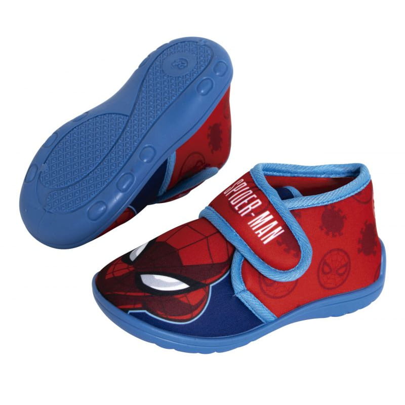 Zapatillas botas cerradas Spiderman Marvel con suela de goma talla 24