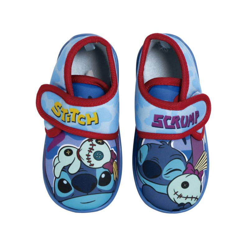Zapatillas botas cerradas Stitch con suela de goma talla 24