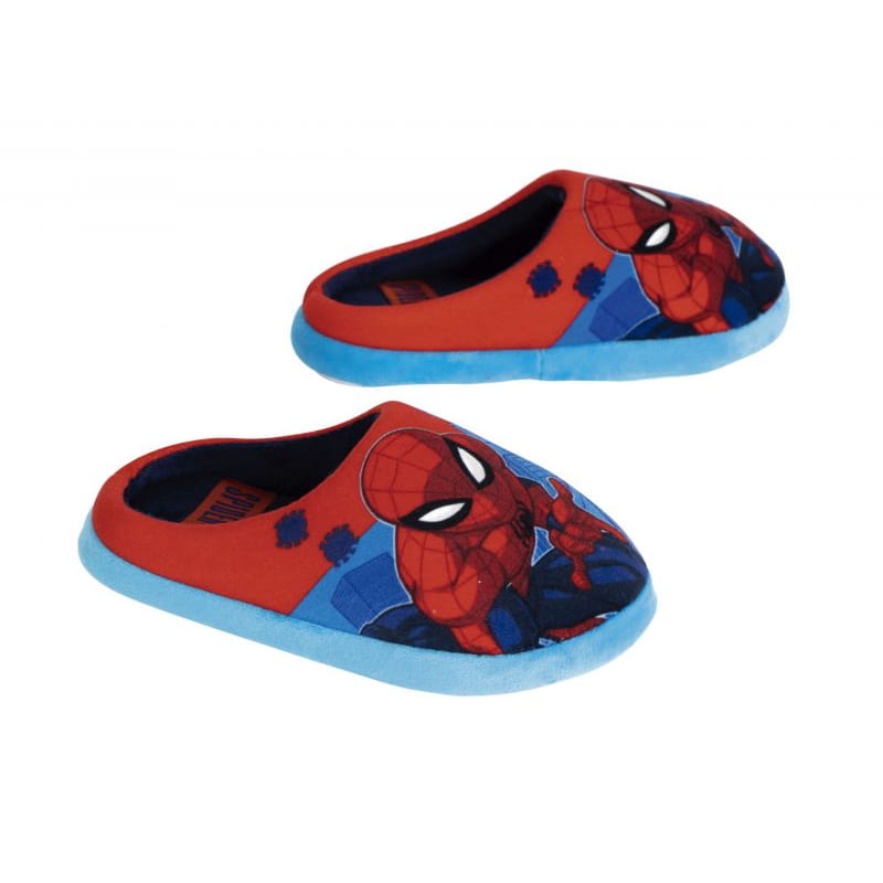 Zapatillas de casa abiertas con suela goma Spiderman Marvel talla 33