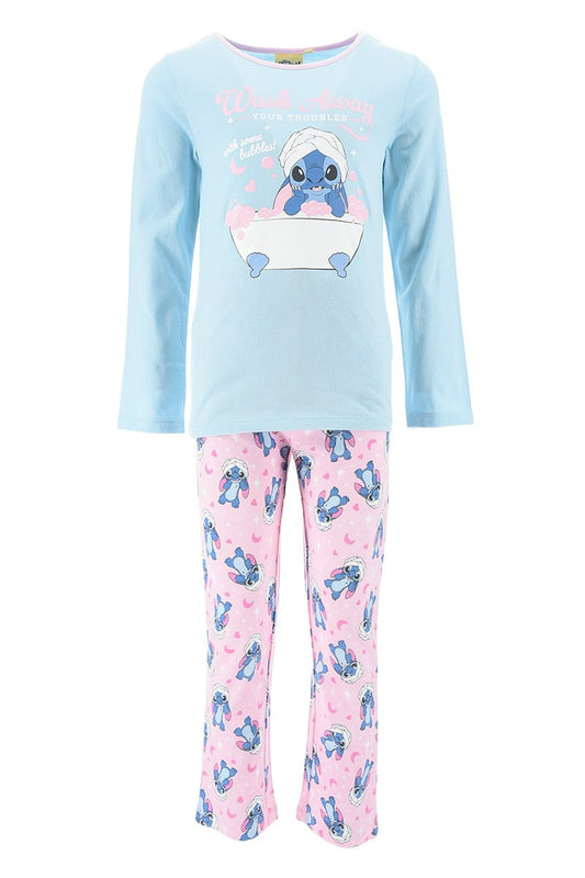 Pijama infantil largo Stitch talla 8 años (128cm)