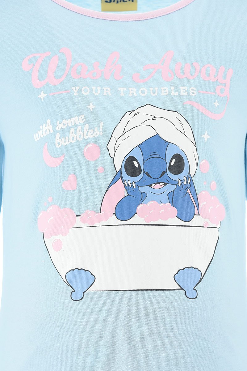 Pijama infantil largo Stitch talla 6 años (116cm)