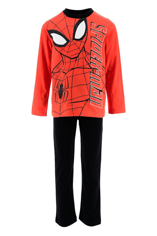 Pijama infantil largo Spiderman Marvel algodón talla 8 años (128cm)