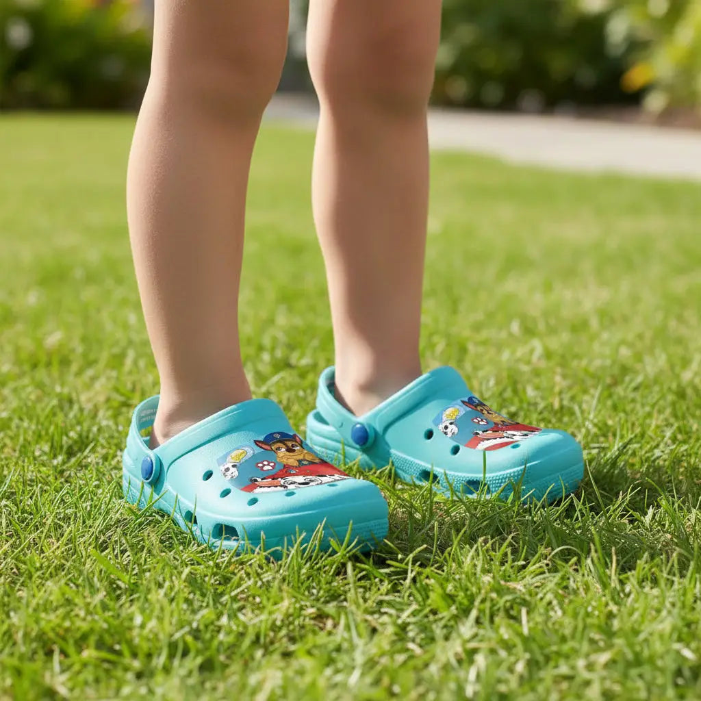 Zuecos de goma infantil Patrulla canina (Paw Patrol) talla 28