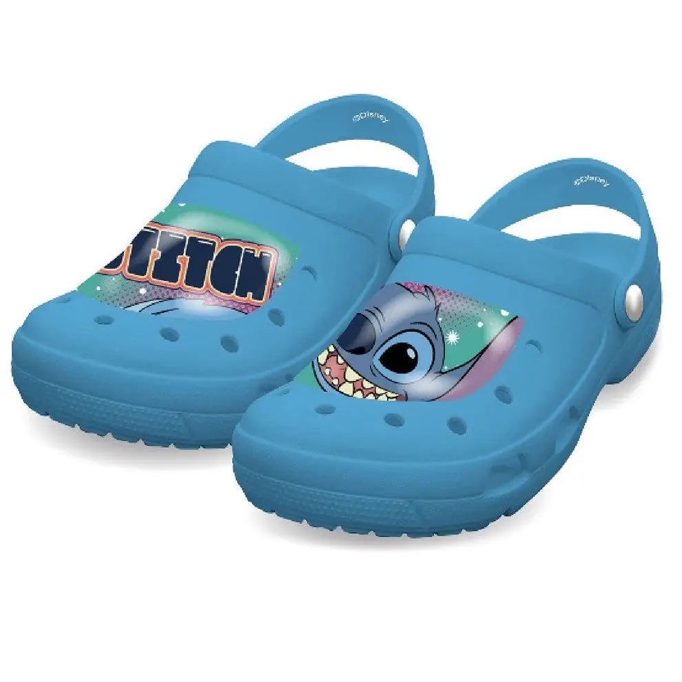 Zuecos zapatillas de goma infantiles Stitch Disney talla 22/23