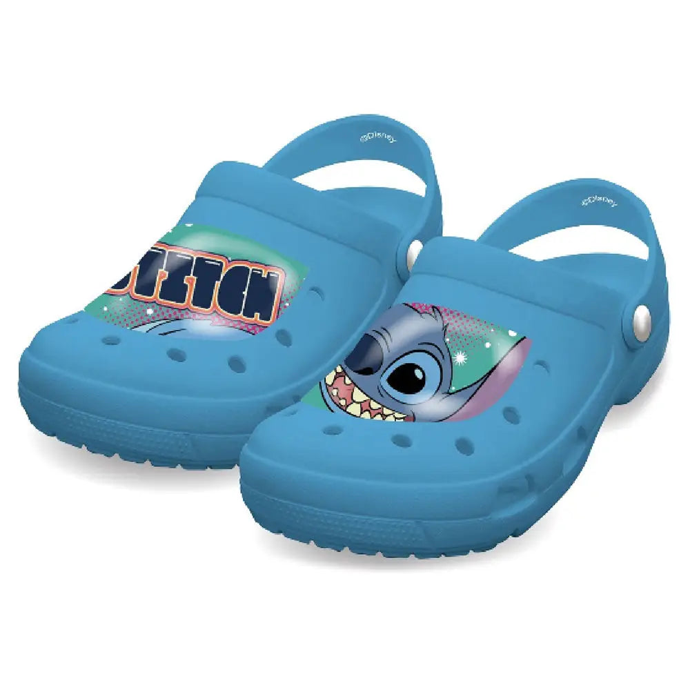 Zuecos zapatillas de goma infantiles Stitch Disney talla 26/27