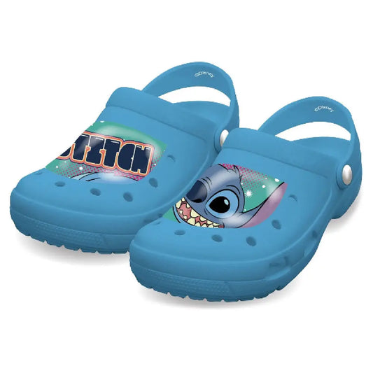 Zuecos zapatillas de goma infantiles Stitch Disney talla 28/29